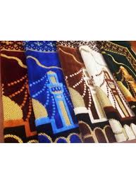 تصویر 4 از سجاده مخملی بافت نرم + طرح های ظریف